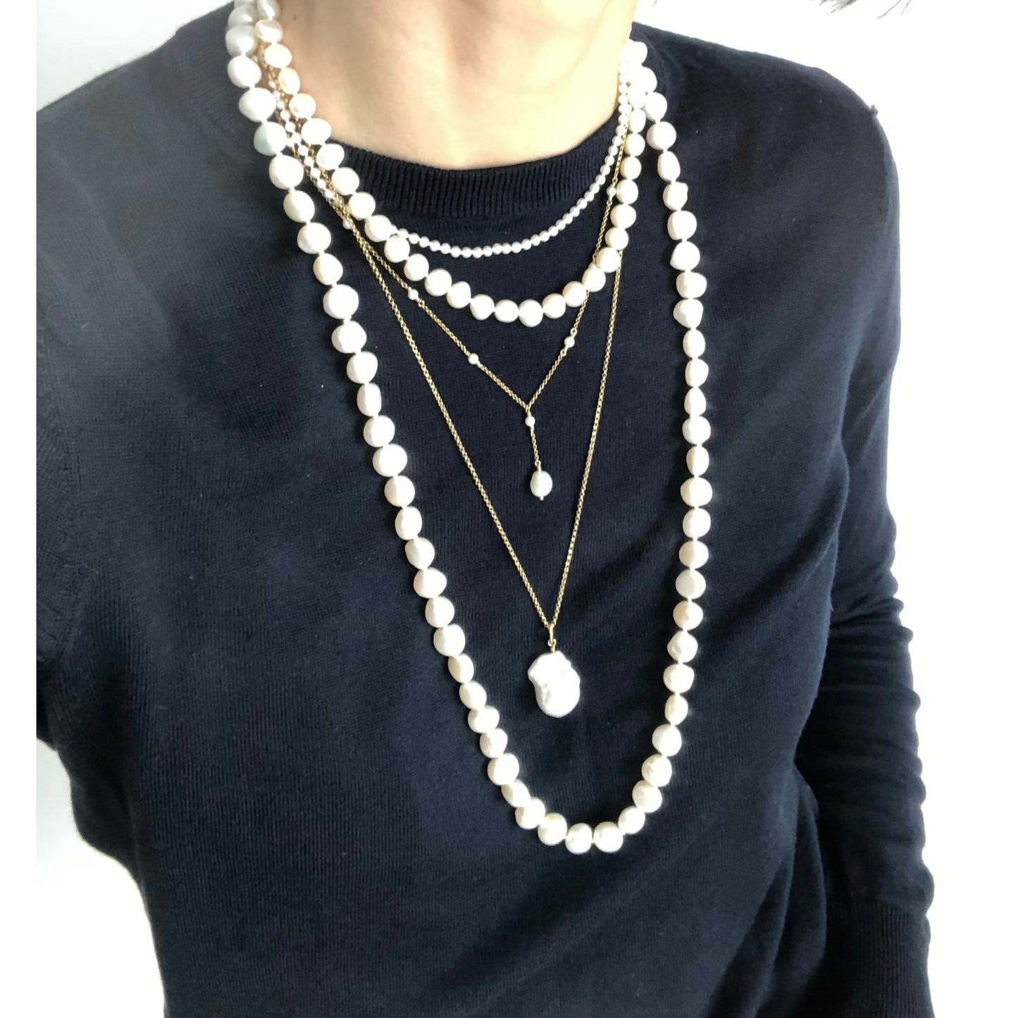 Cherie Pearl Necklace