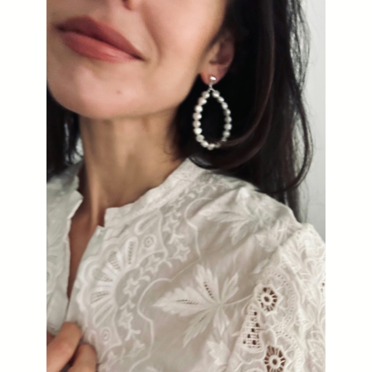 Alexandra Pearl Earrings