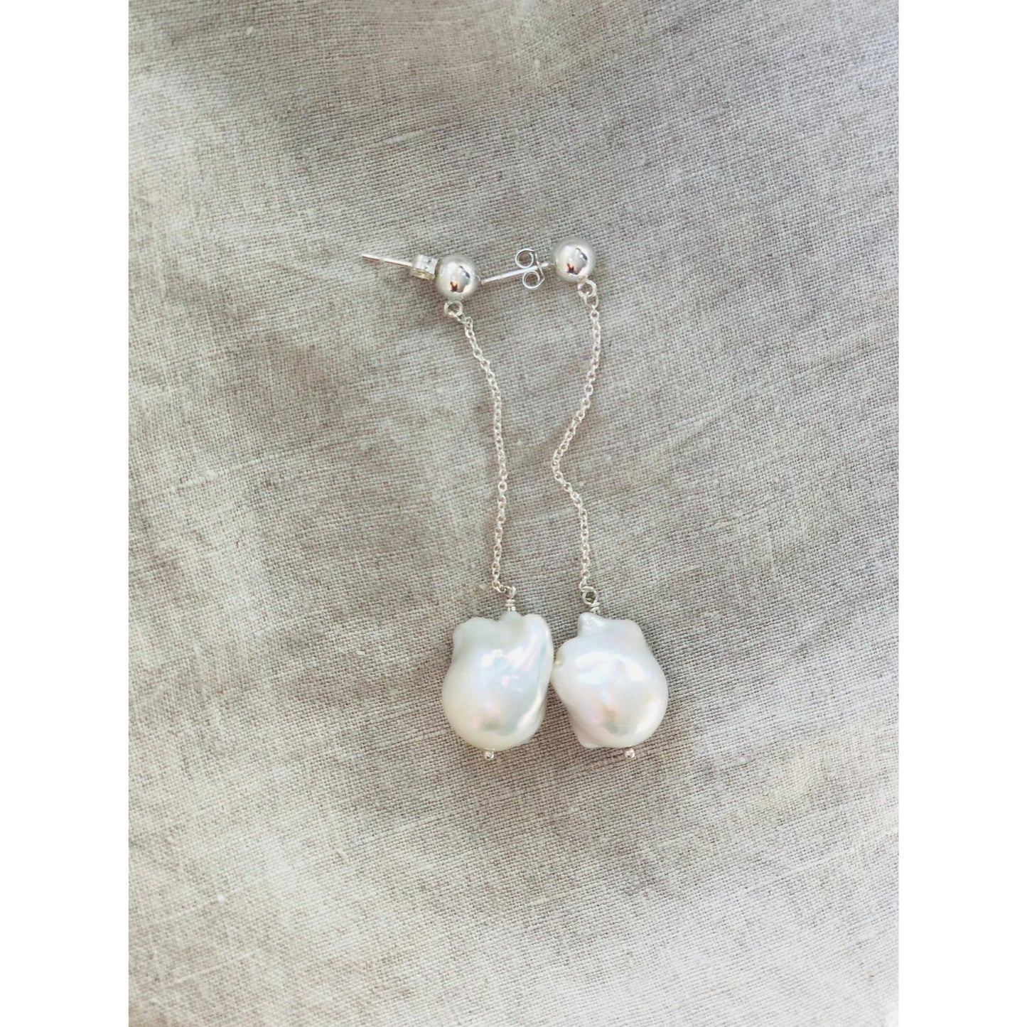 Christy Baroque Pearl Drop Earrings