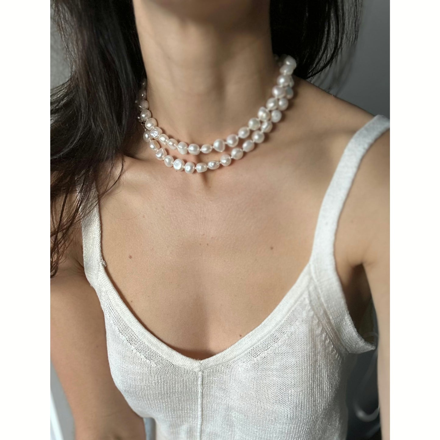 Jackie Pearl Necklace